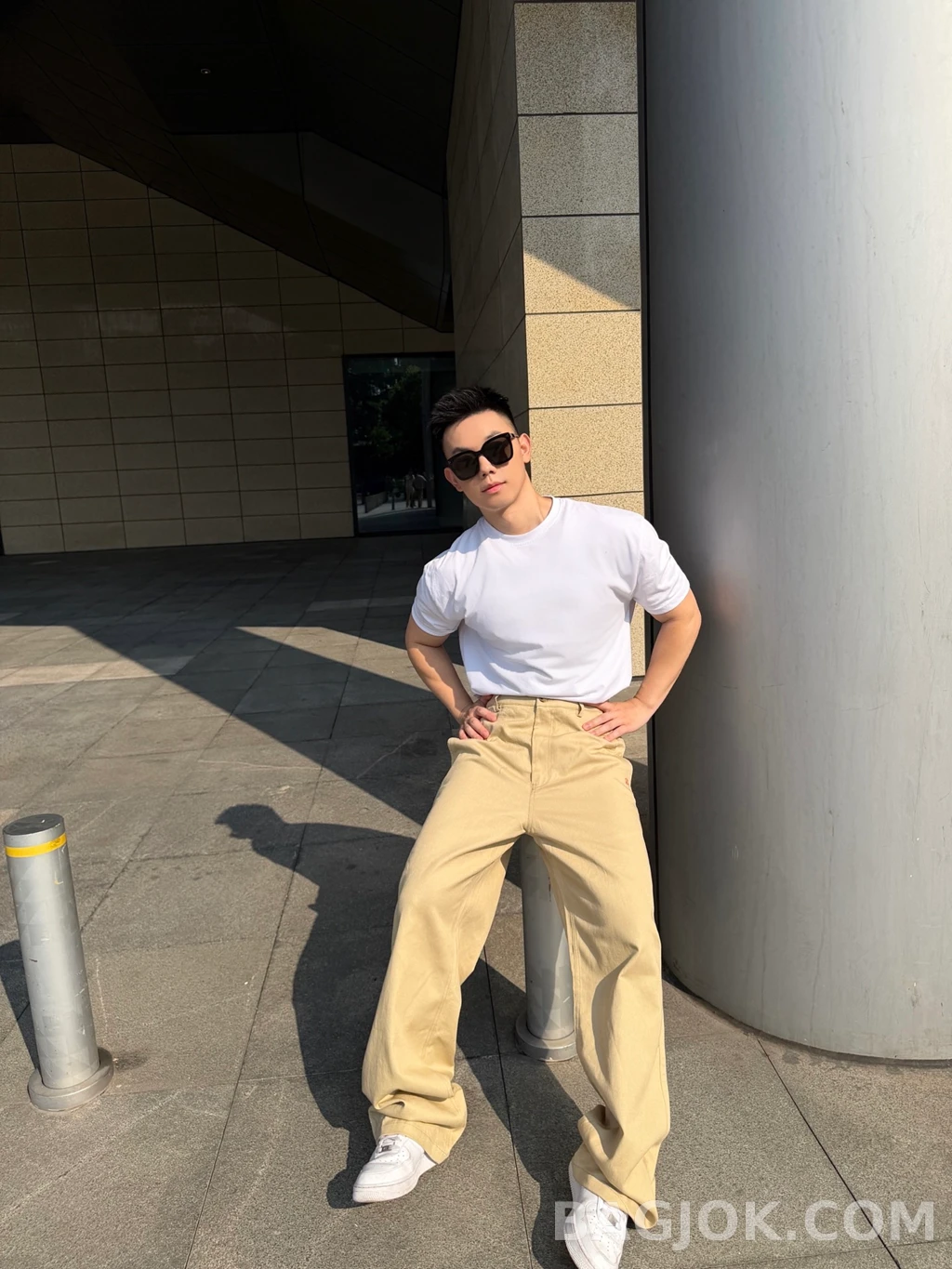 로에베 로에베 로고 와이드 팬츠 상세 이미지