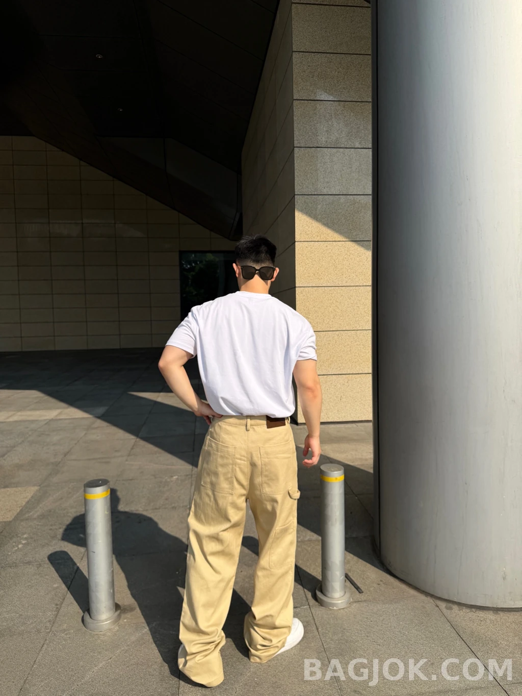 로에베 로에베 로고 와이드 팬츠 상세 이미지