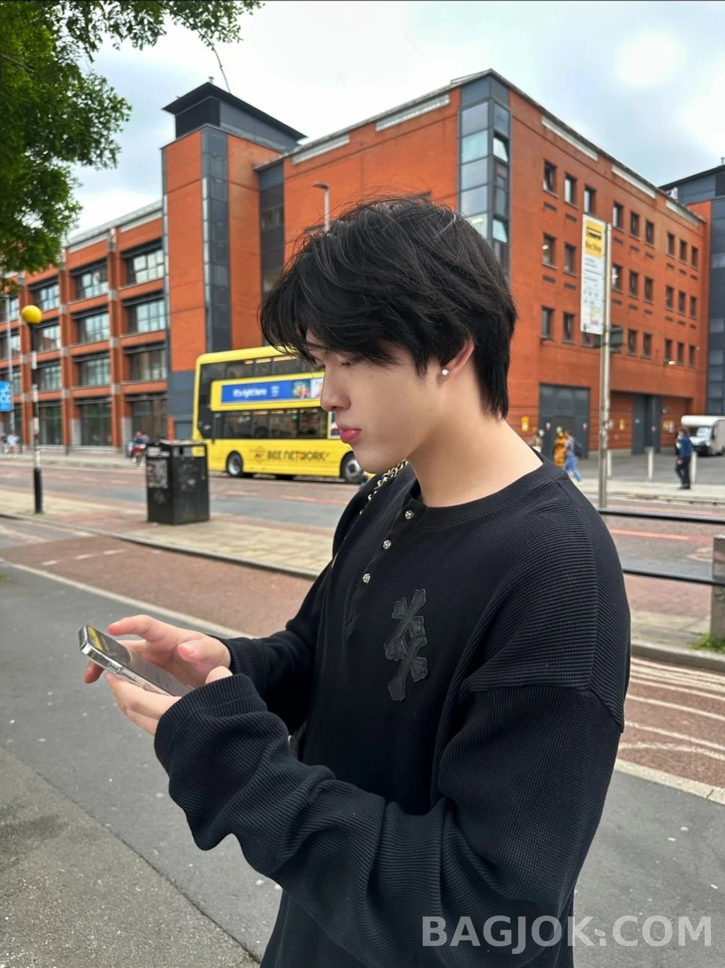 크롬하츠 크롬하츠 와플 헨리넥 롱슬리브 상세 이미지