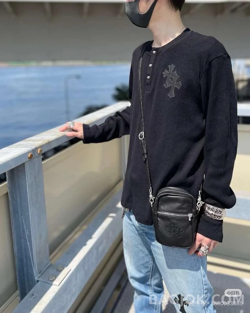 크롬하츠 크롬하츠 와플 헨리넥 롱슬리브 상세 이미지