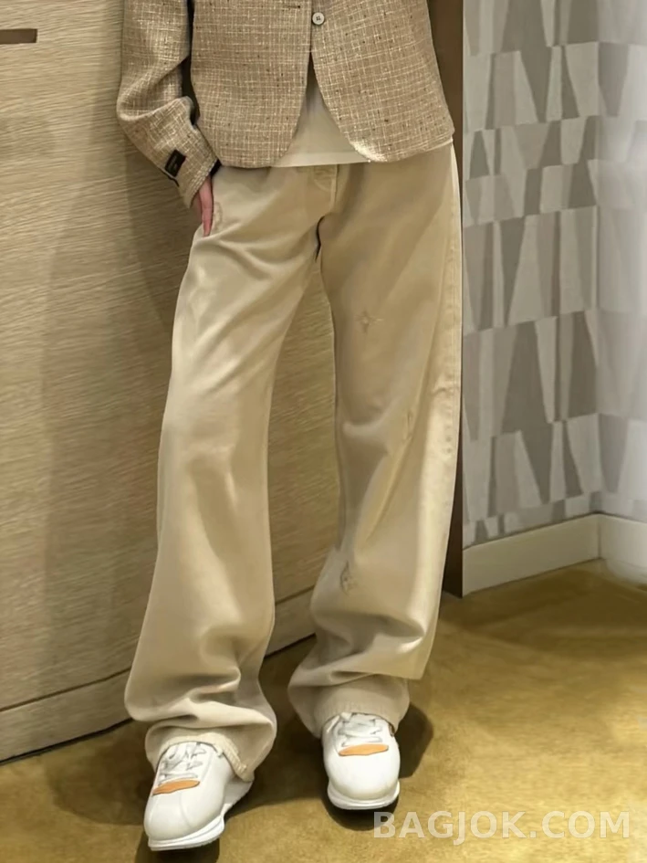 루이비통 루이비통 LV 자수 팬츠 상세 이미지