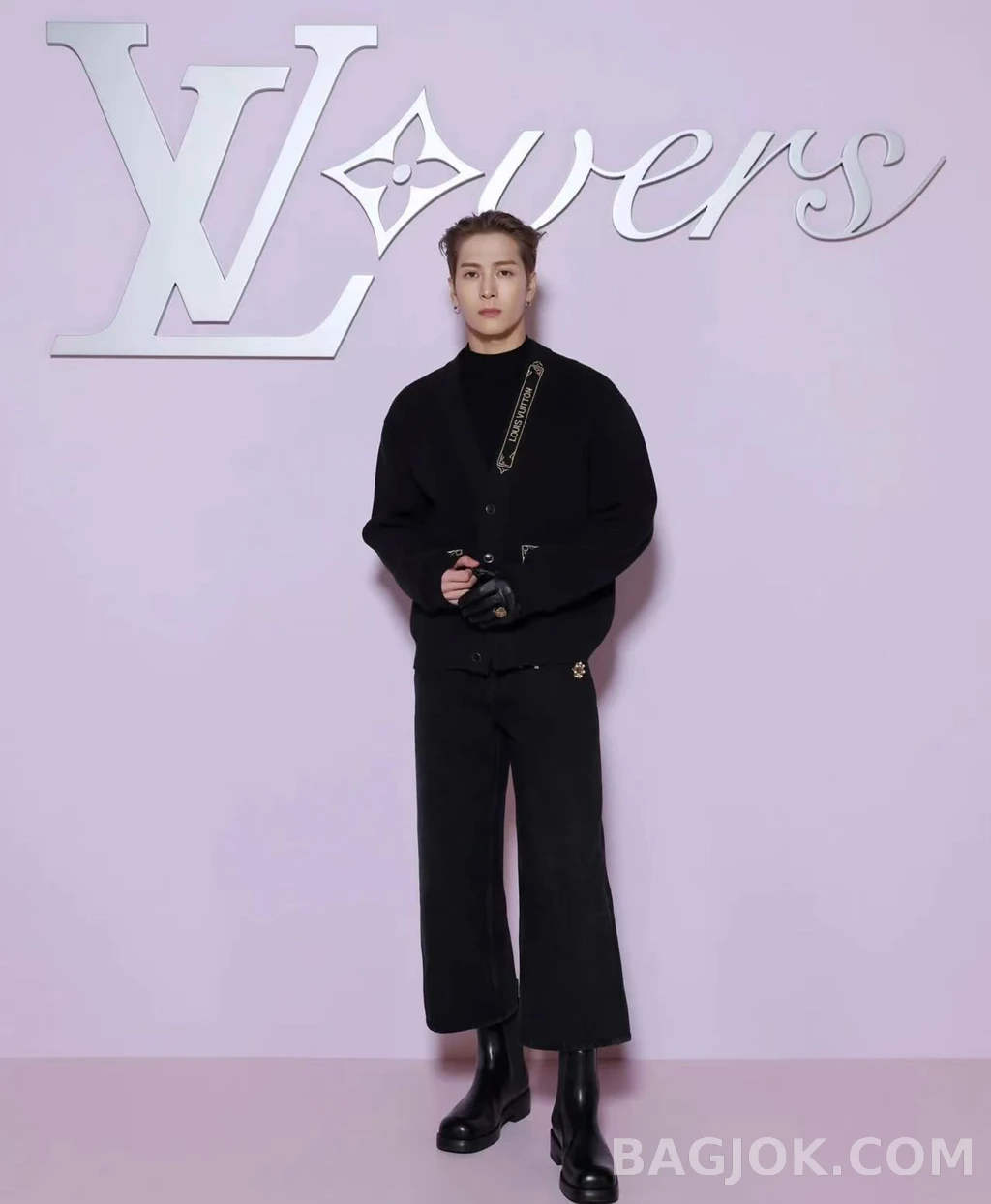 루이비통 루이비통 골드 자수 니트 가디건 상세 이미지