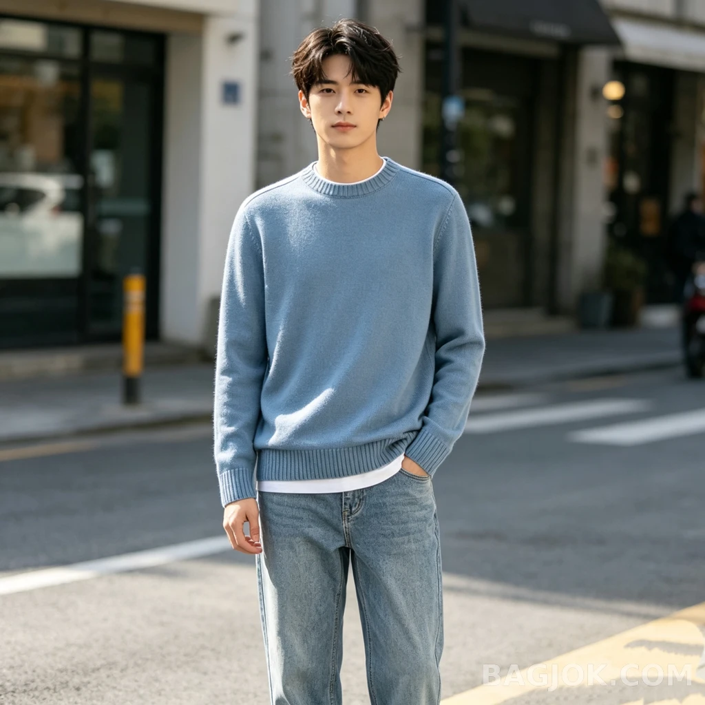 루이비통 루이비통 라운드넥 니트 상세 이미지