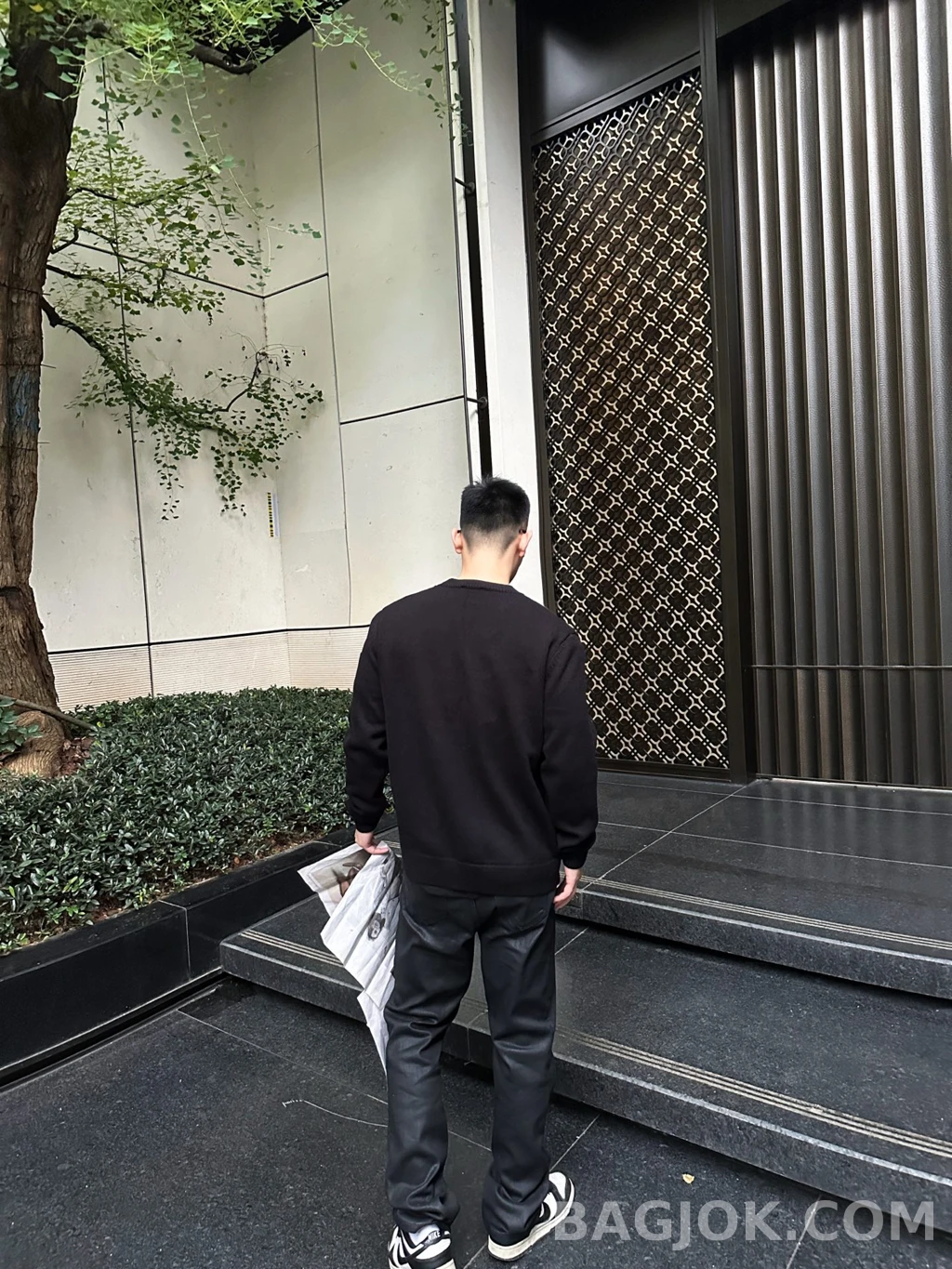 몽클레어 몽클레어 버킷햇 로고 니트 스웨터 상세 이미지