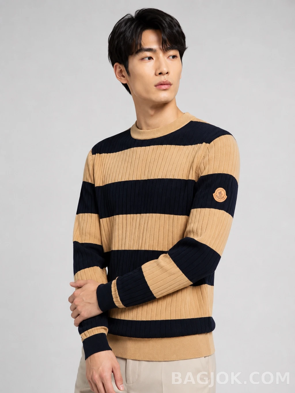 몽클레어 몽클레어 스트라이프 니트 상세 이미지