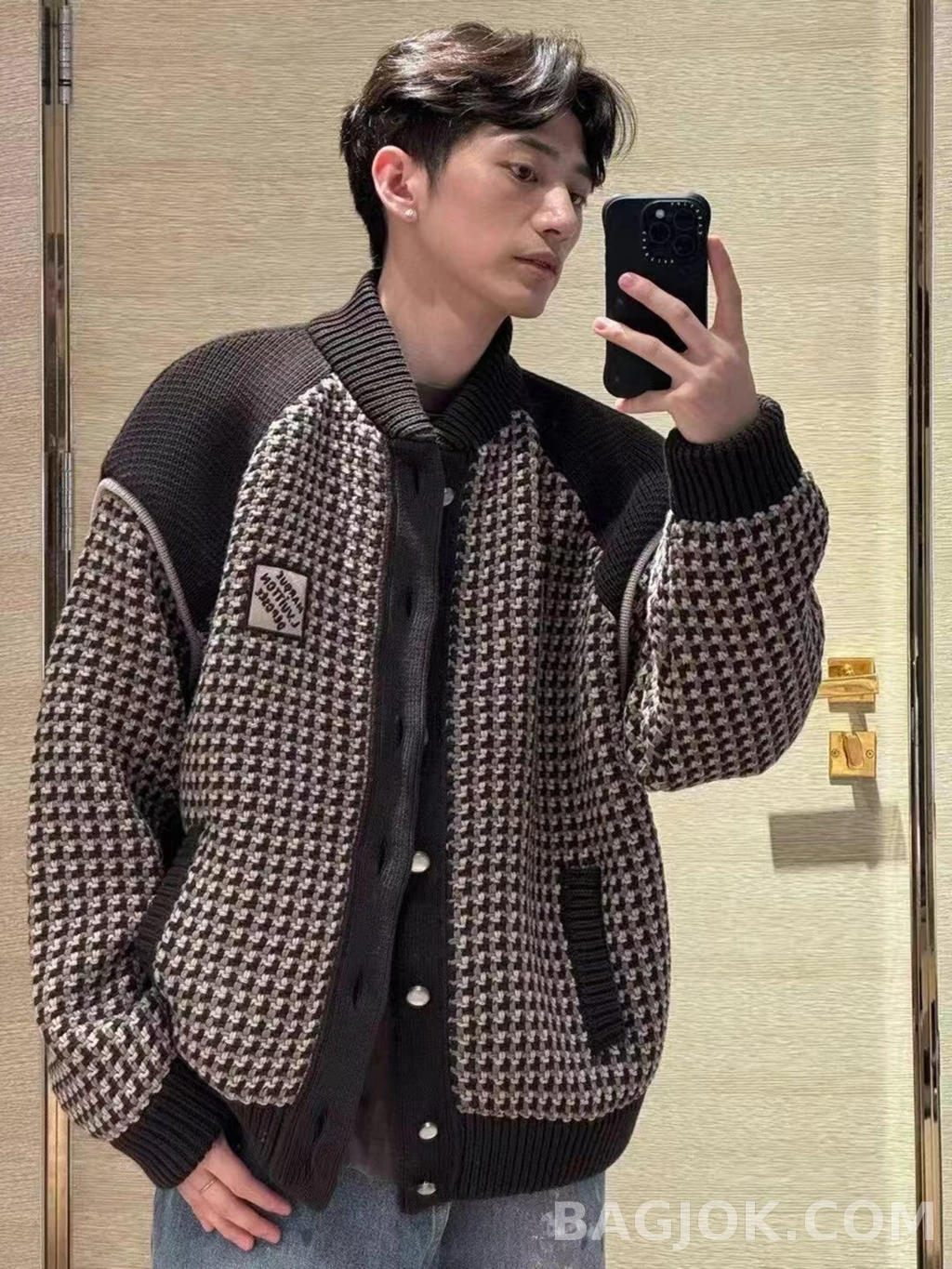 루이비통 루이비통 하운드투스 니트 블루종 상세 이미지