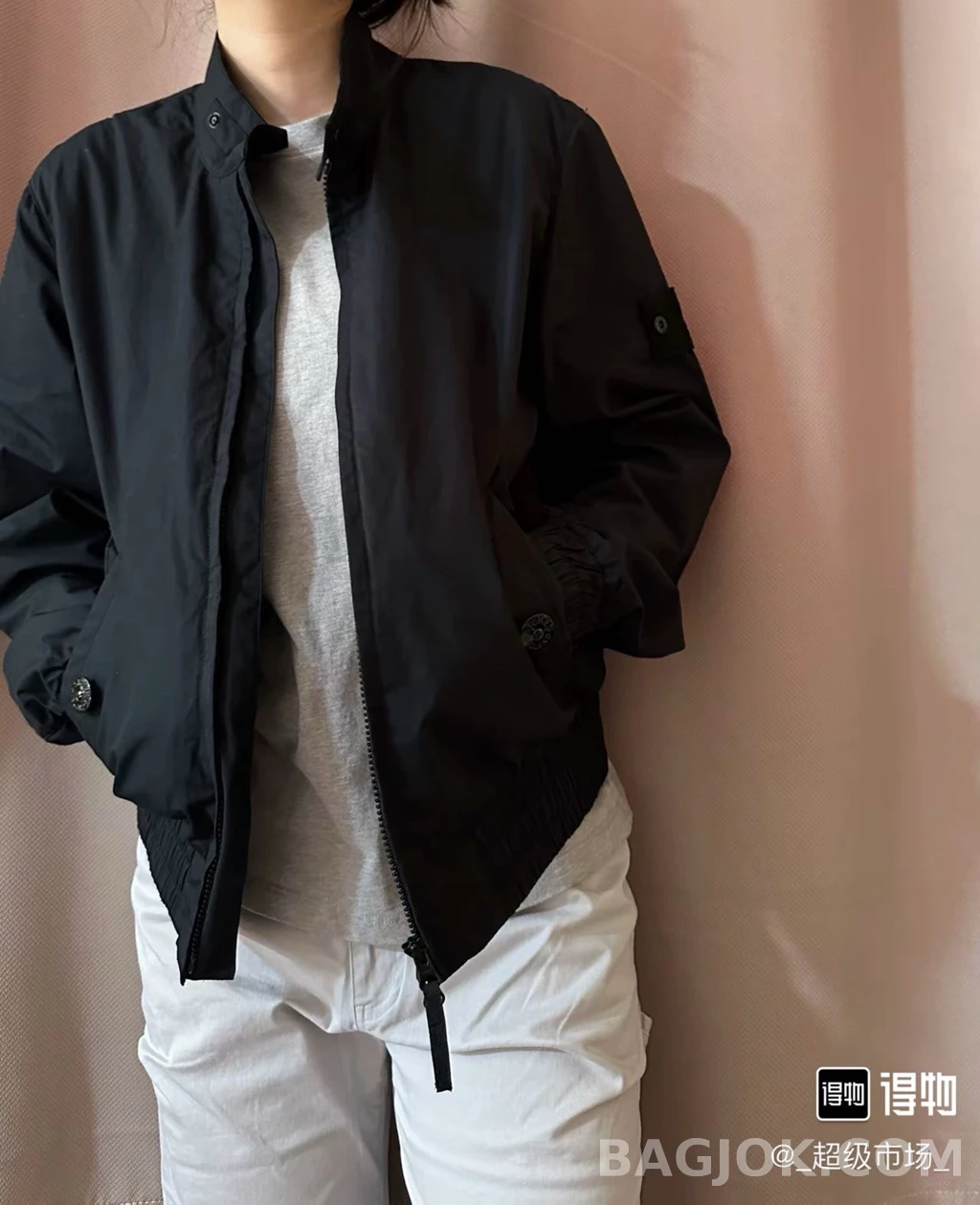 스톤아일랜드 스톤아일랜드 스탠카라 블루종 상세 이미지