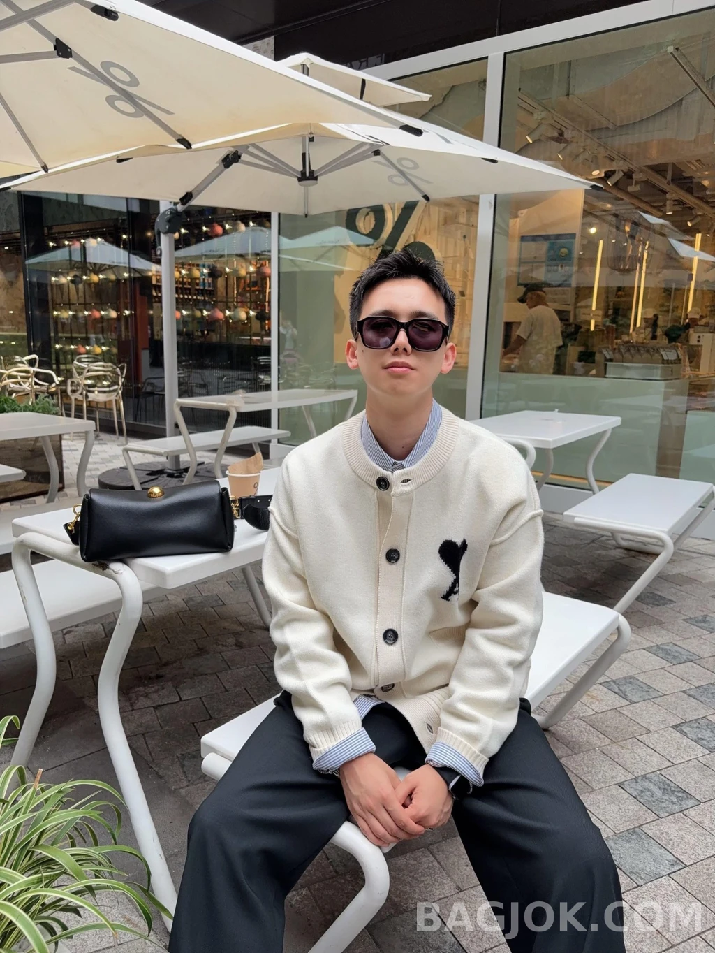 아미 아미 드 쾨르 가디건 상세 이미지