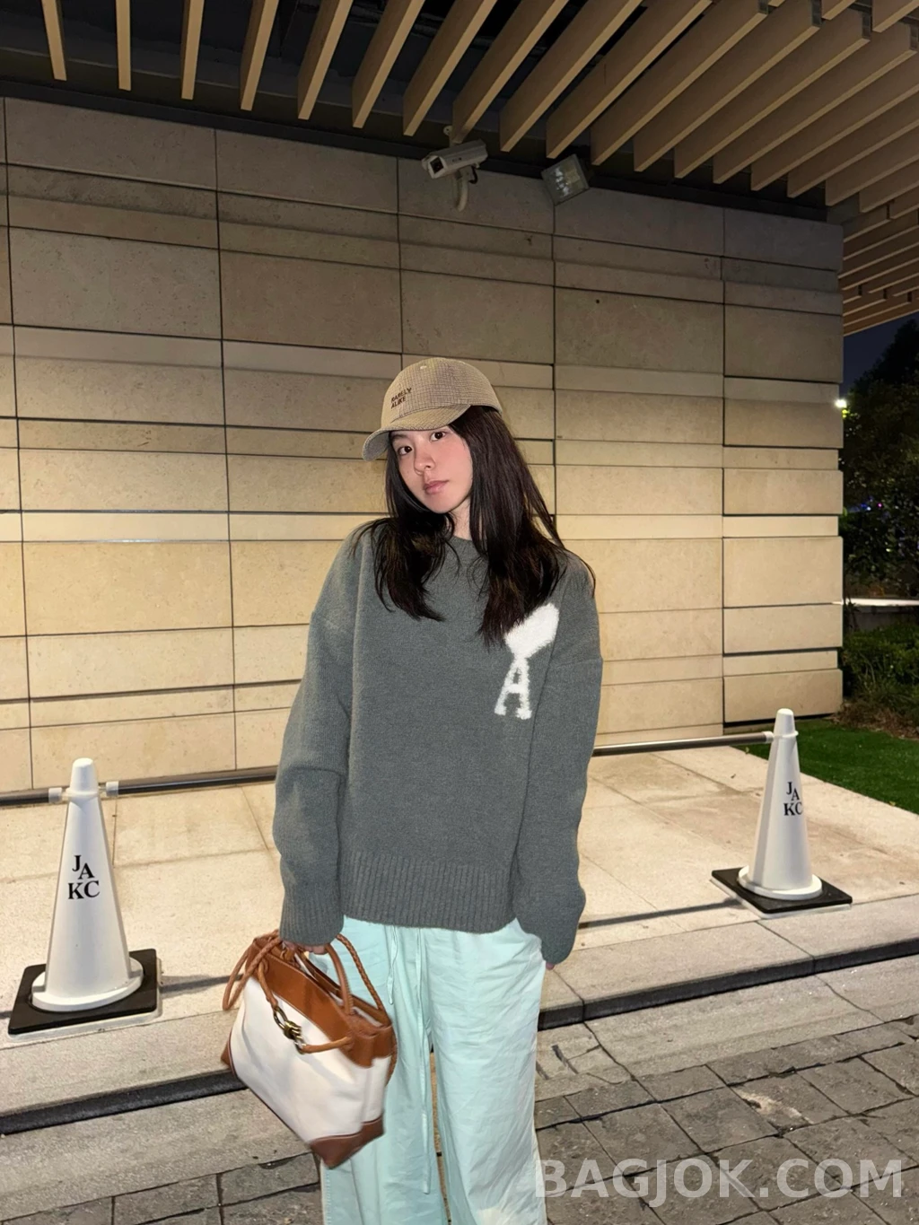 아미 아미 드 쾨르 니트 하트 자카드 니트 상세 이미지