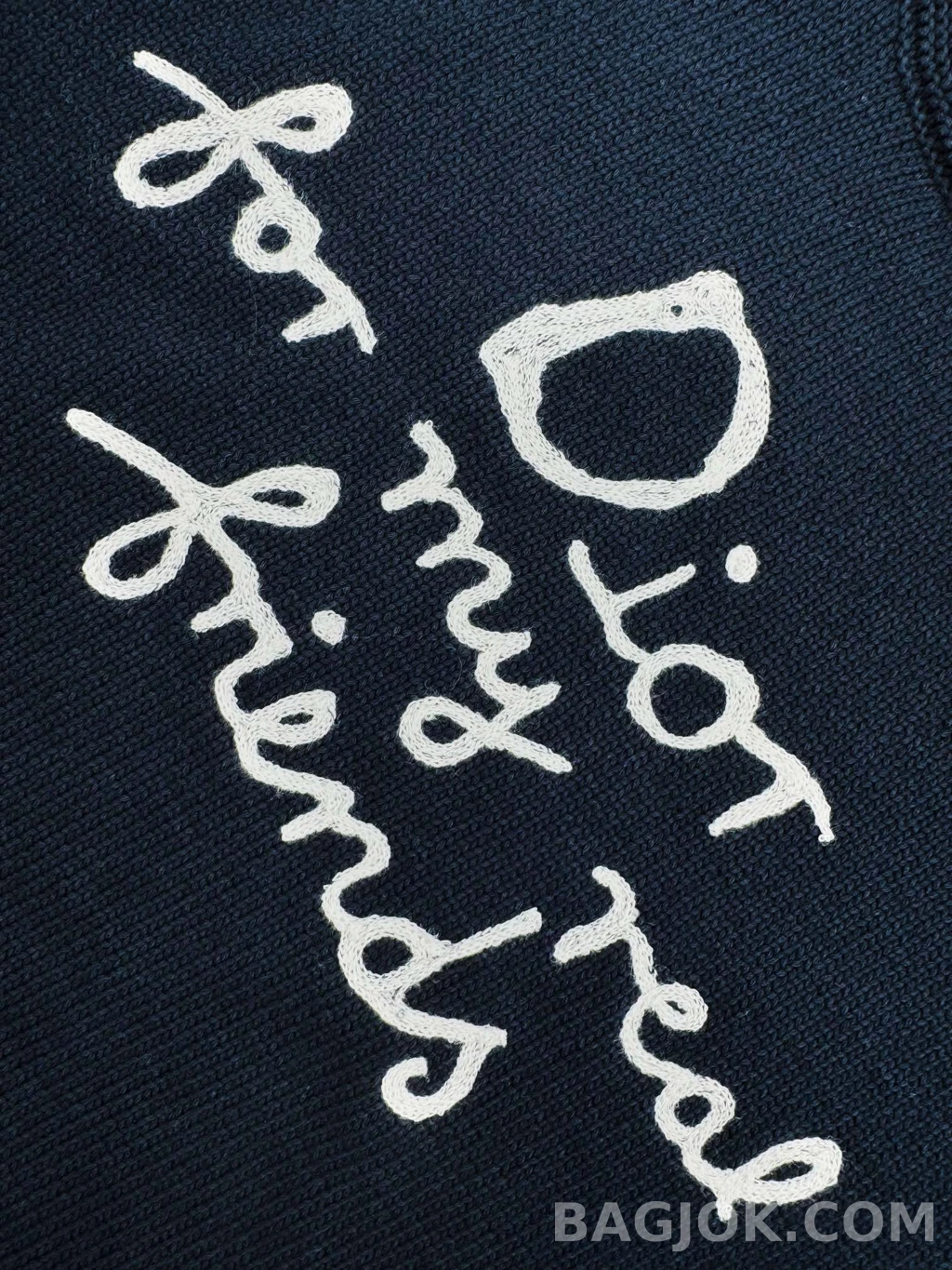 디올 디올 슬로건 니트 상세 이미지