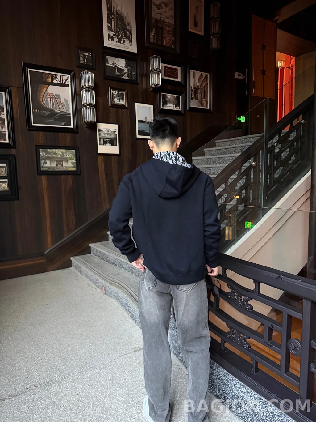 디올 디올 오블리크 후드 집업 상세 이미지
