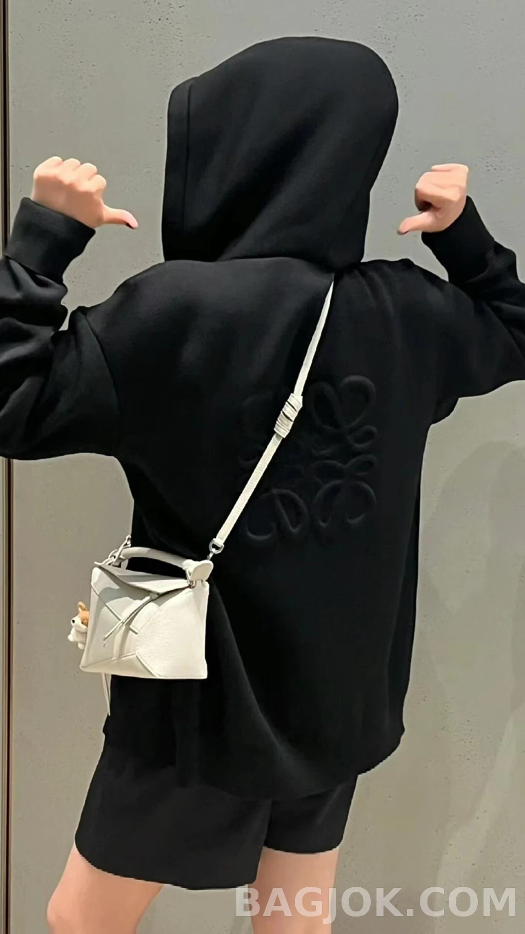 로에베 로에베 백로고 후드 집업 상세 이미지