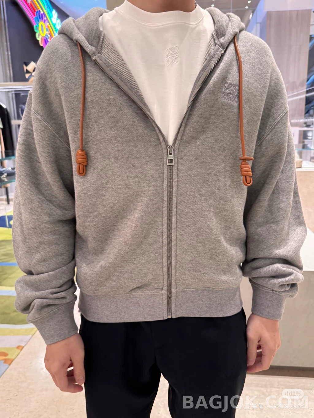 로에베 로에베 아나그램 후드 집업 상세 이미지