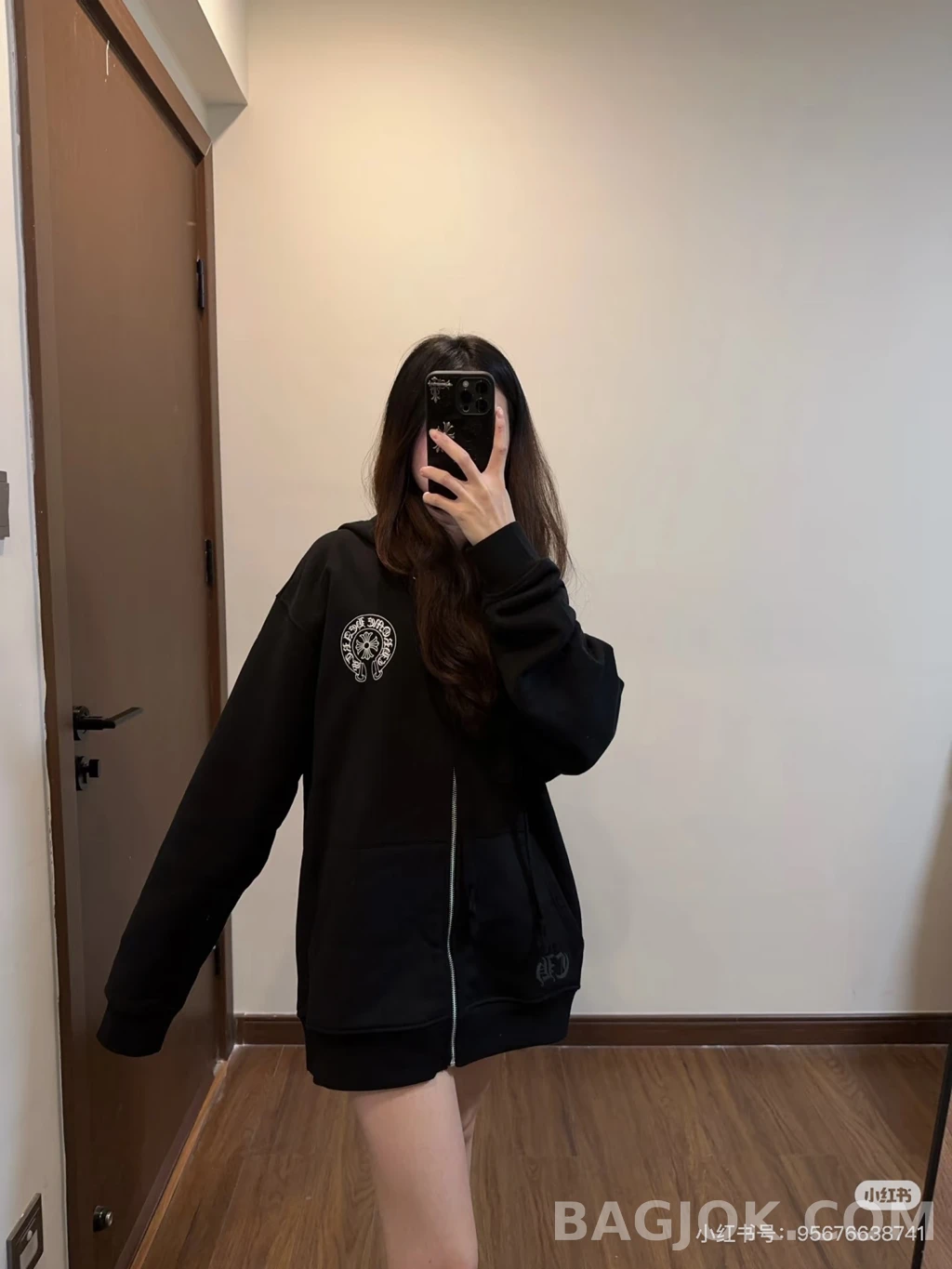 크롬하츠 크롬하츠 홀스슈 후드 집업 상세 이미지
