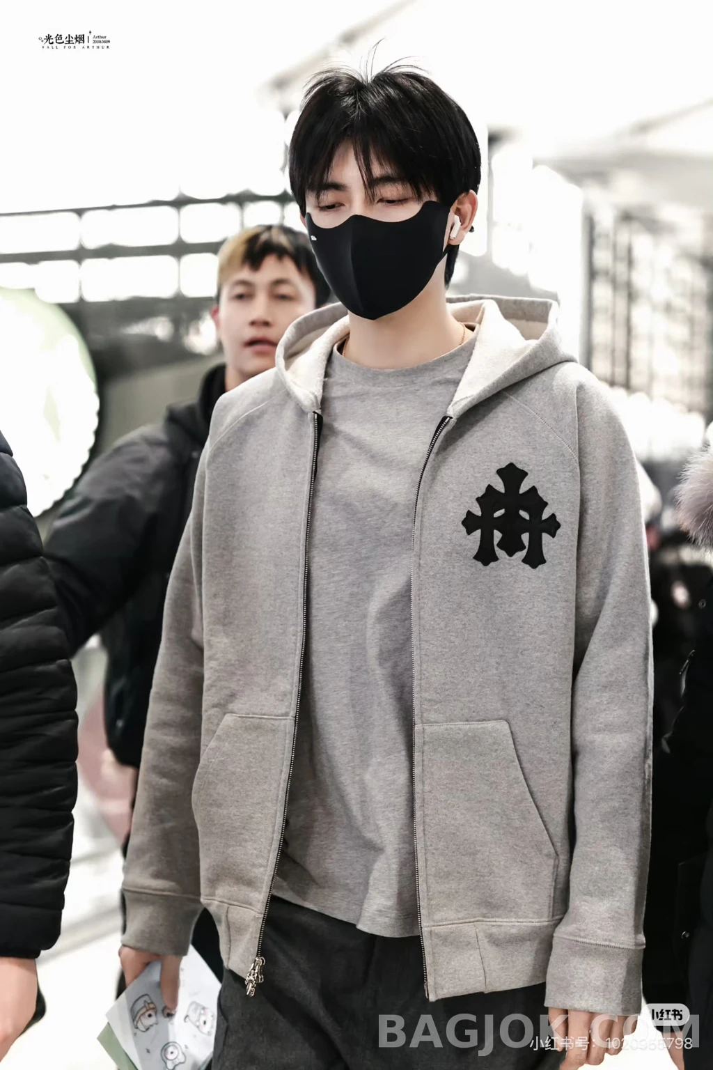 크롬하츠 크롬하츠 트리플 크로스 후드 집업 상세 이미지