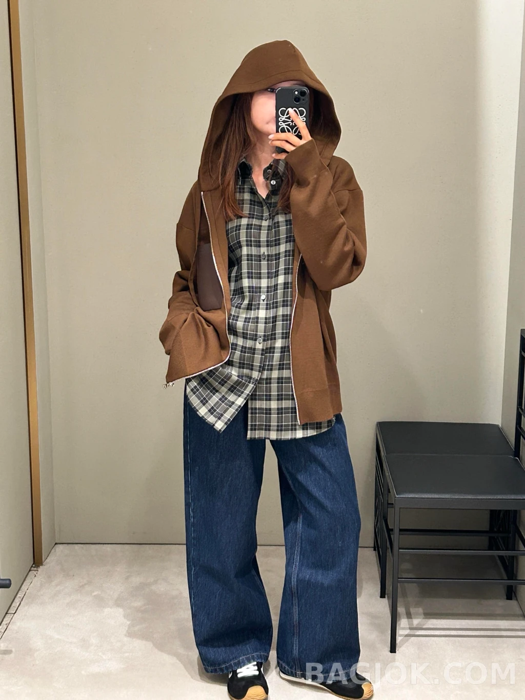 로에베 로에베 포켓 후드 집업 상세 이미지
