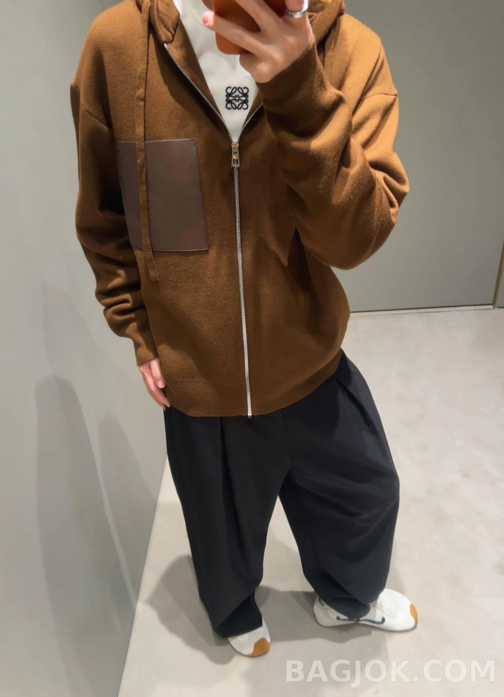 로에베 로에베 포켓 후드 집업 상세 이미지
