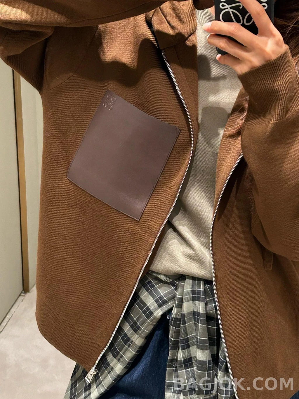 로에베 로에베 포켓 후드 집업 상세 이미지