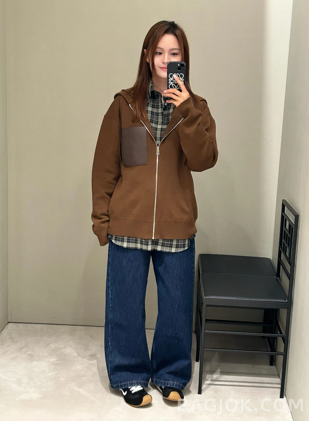로에베 로에베 포켓 후드 집업 상세 이미지