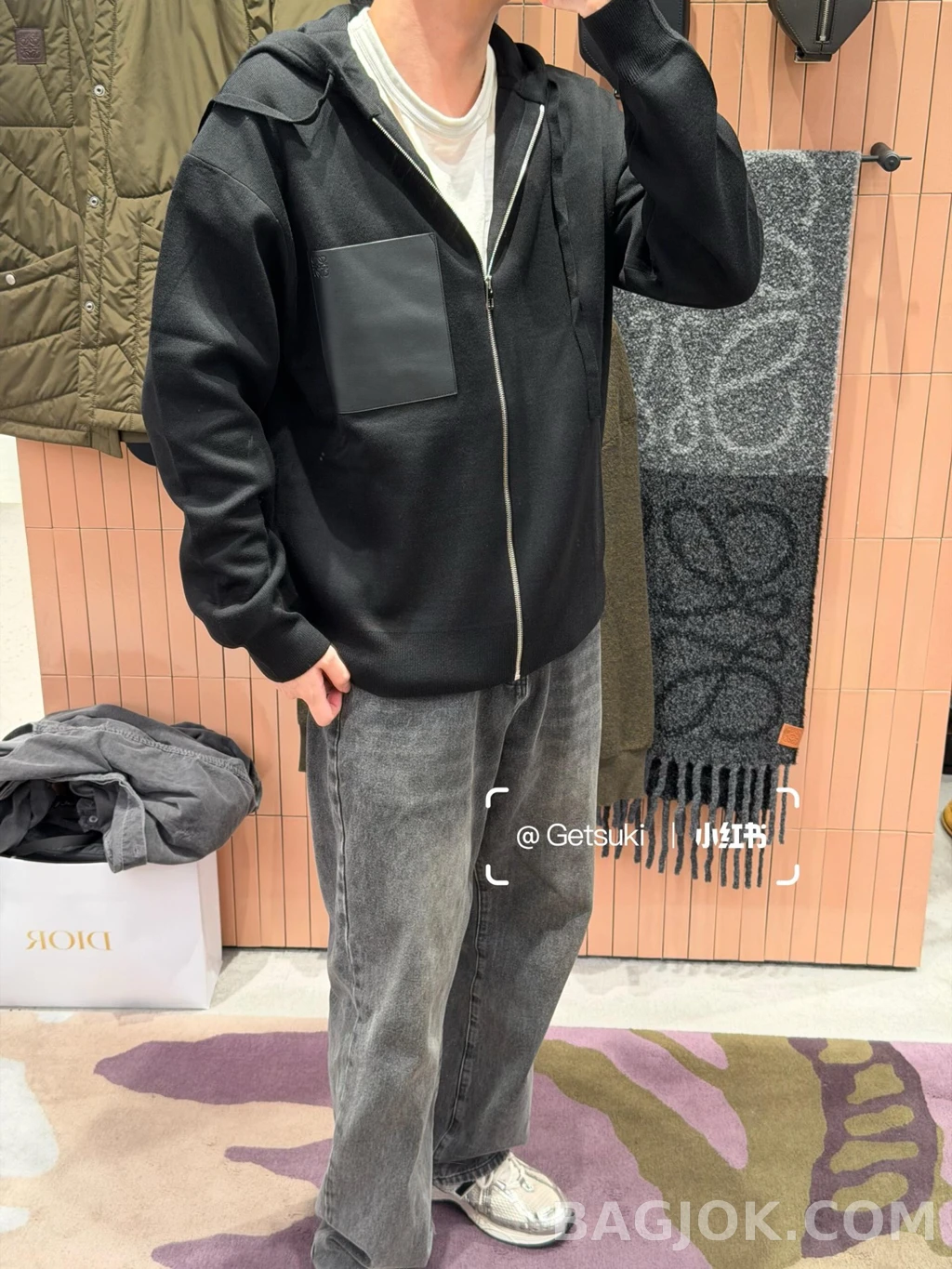 로에베 로에베 포켓 후드 집업 상세 이미지