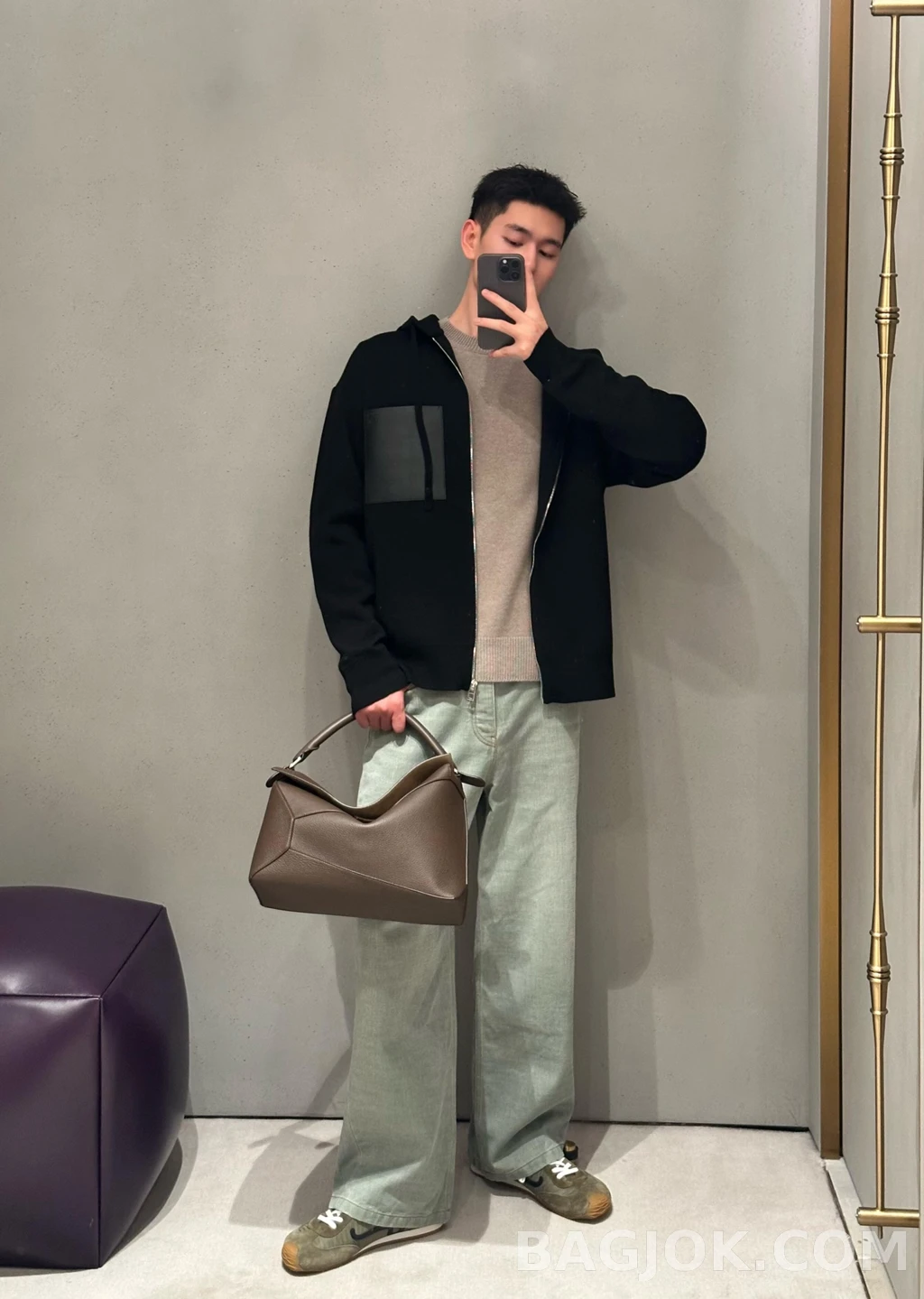 로에베 로에베 포켓 후드 집업 상세 이미지