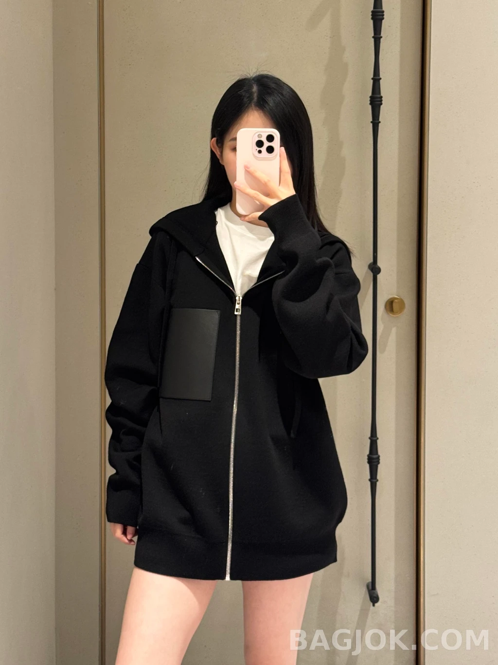 로에베 로에베 포켓 후드 집업 상세 이미지