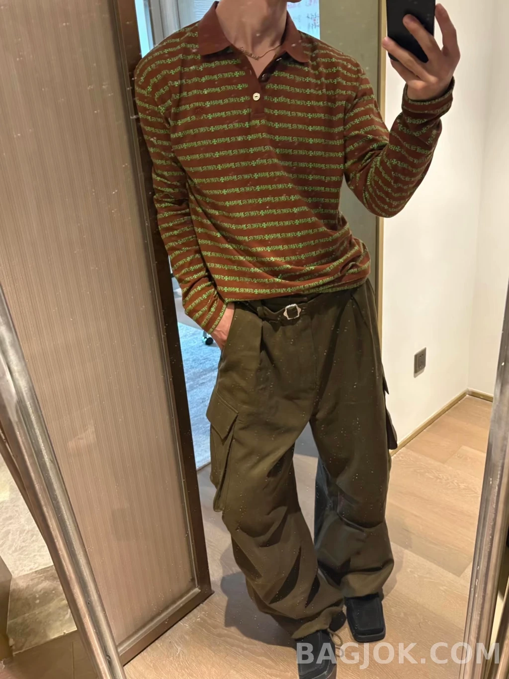 크롬하츠 크롬하츠 롱슬리브 폴로 상세 이미지