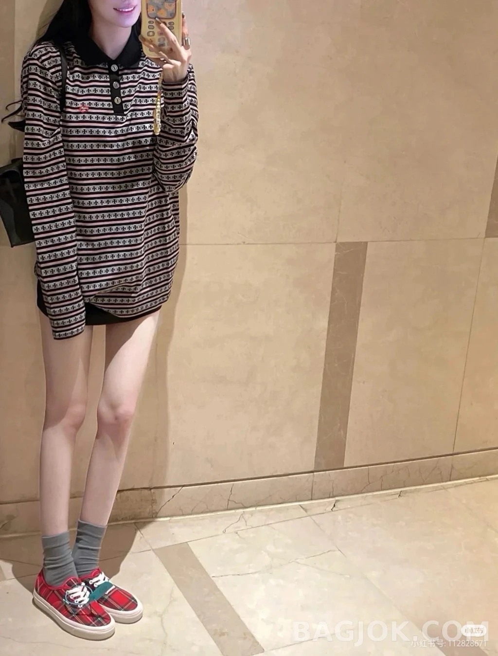 크롬하츠 크롬하츠 롱슬리브 폴로 상세 이미지