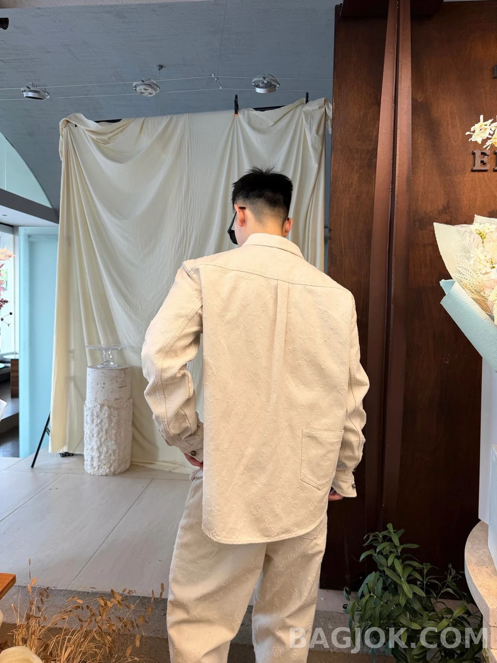 루이비통 루이비통 모노그램 데님 셔츠 상세 이미지