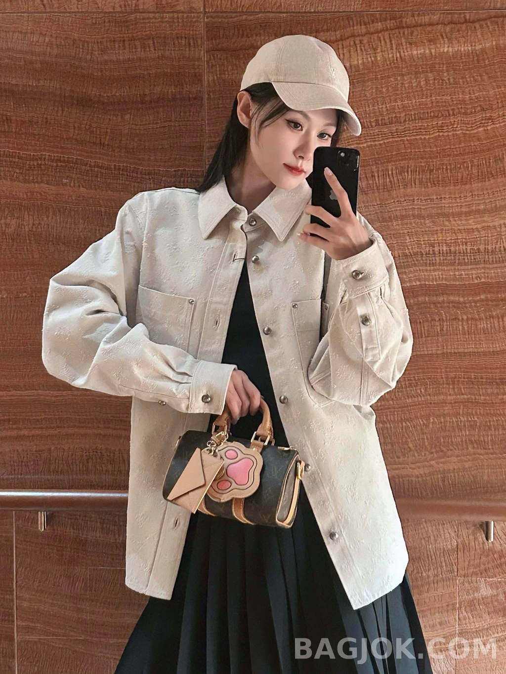 루이비통 루이비통 모노그램 데님 셔츠 상세 이미지