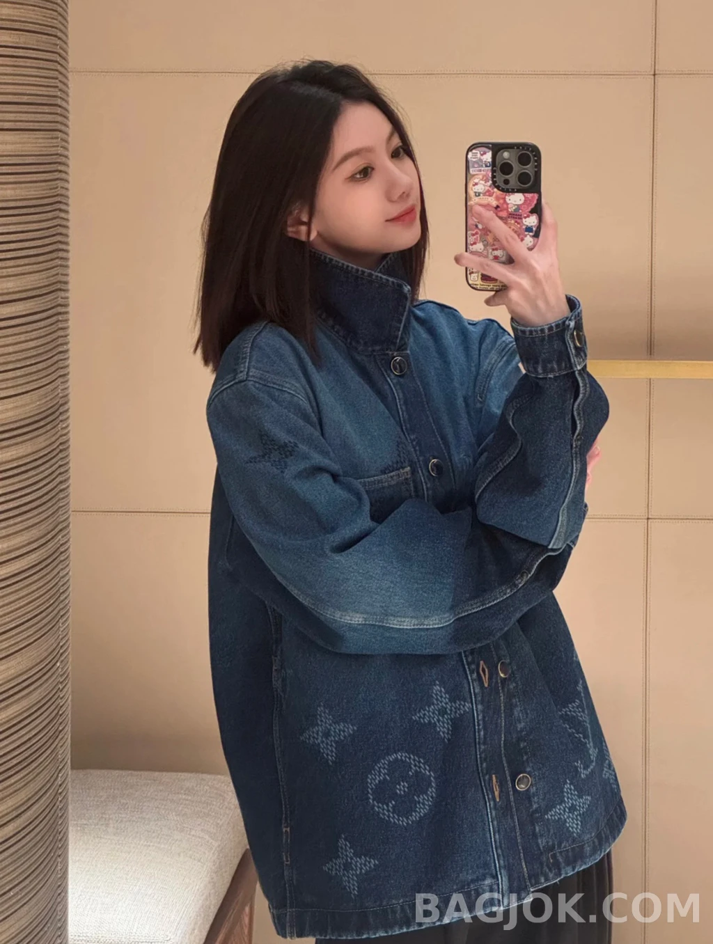 루이비통 루이비통 모노그램 데님 자켓 상세 이미지
