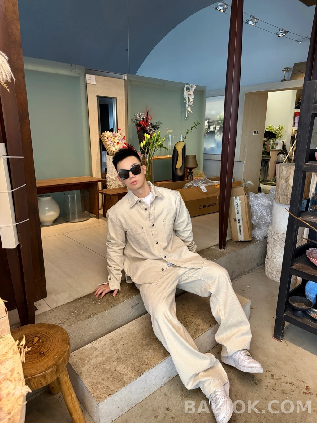 루이비통 루이비통 모노그램 데님 팬츠 상세 이미지