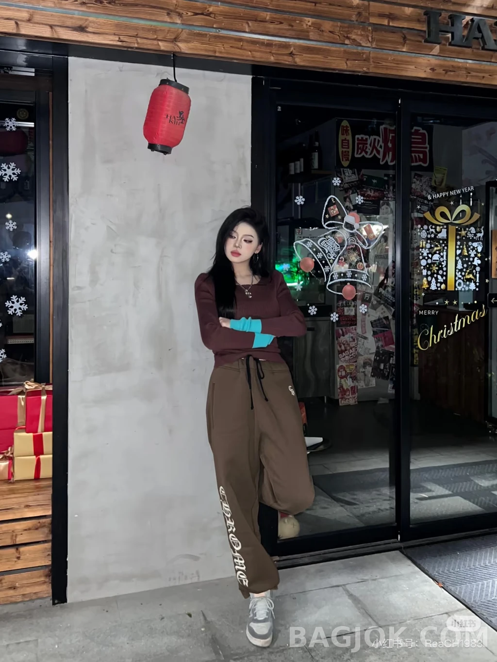 크롬하츠 크롬하츠 고딕 레터링 팬츠 상세 이미지