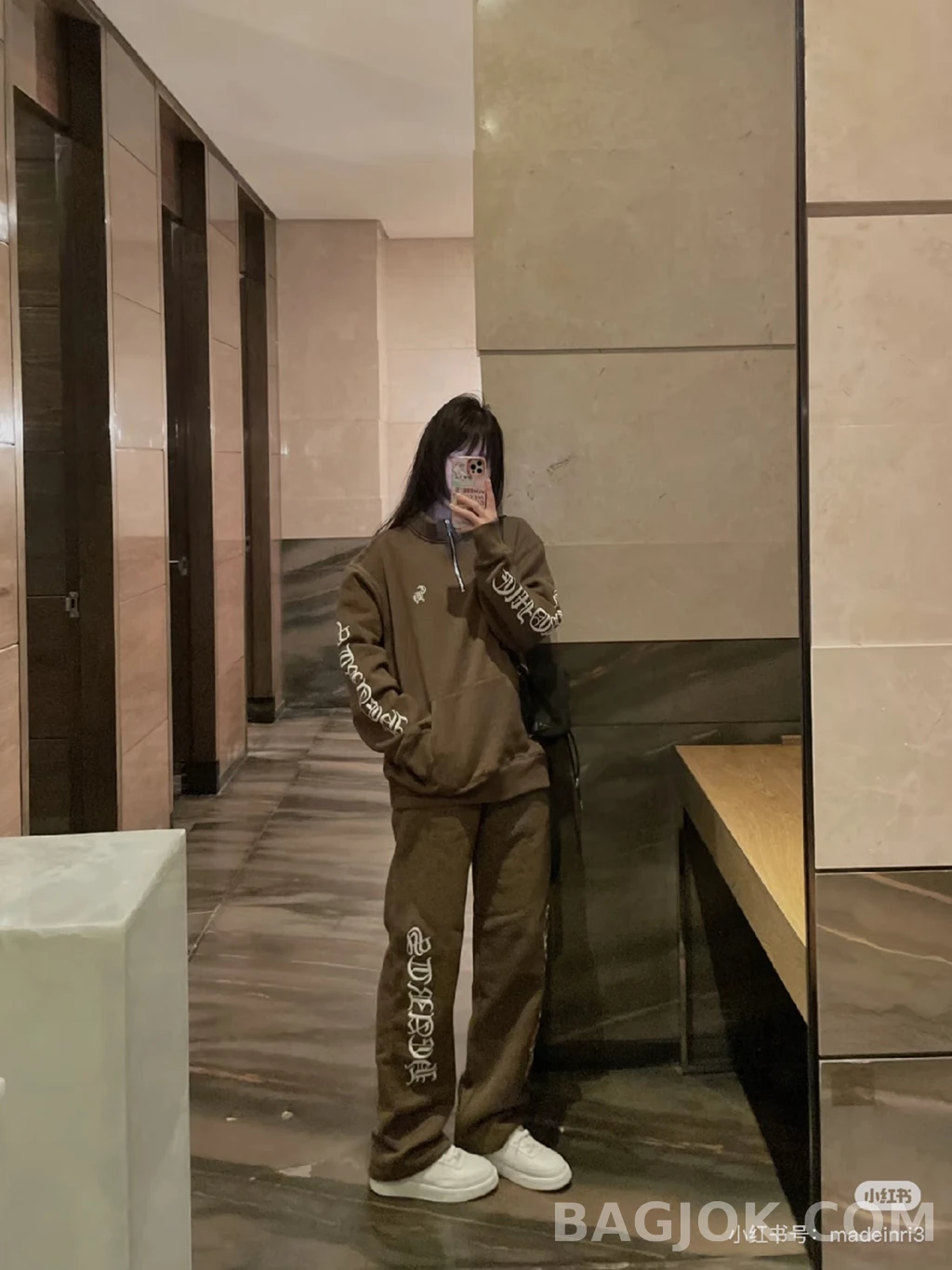 크롬하츠 크롬하츠 고딕 레터링 팬츠 상세 이미지