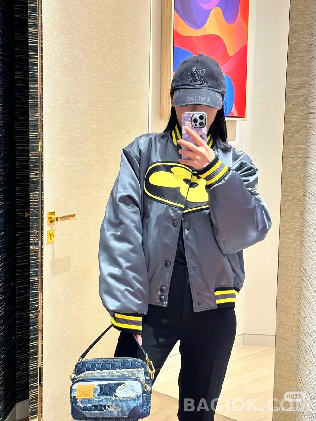 루이비통 루이비통 새틴 바시티 재킷 상세 이미지