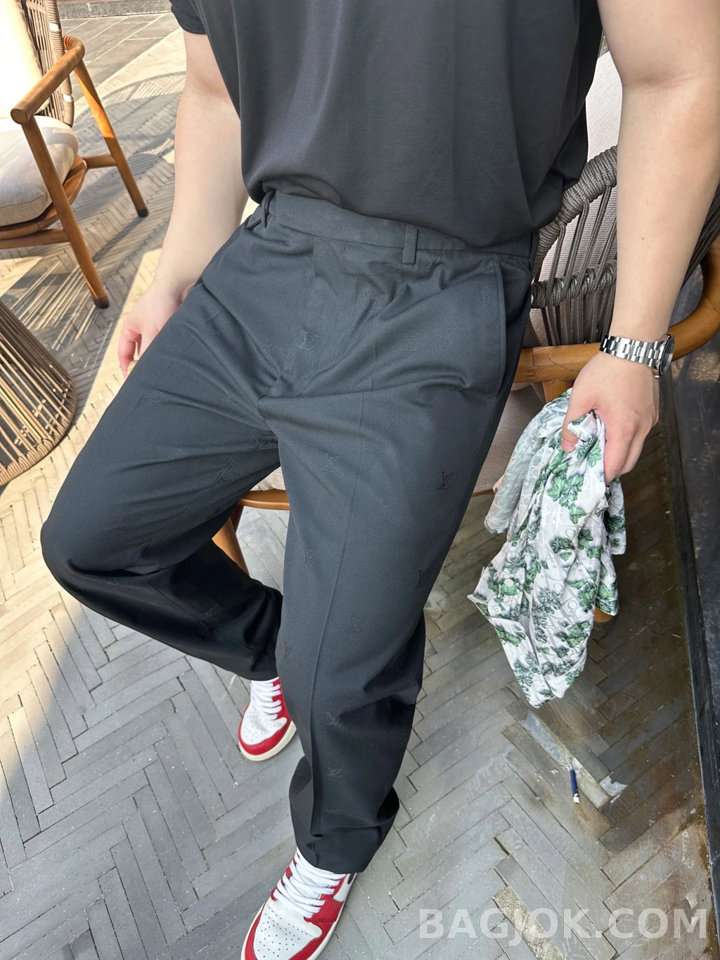 루이비통 루이비통 톤온톤 모노그램 팬츠 상세 이미지