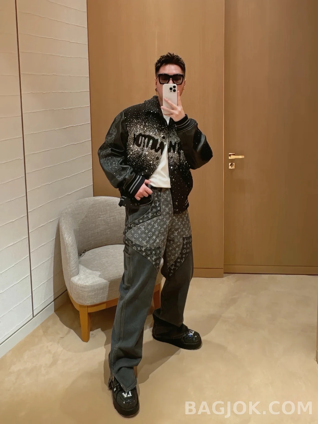 루이비통 루이비통 패치워크 모노그램 진 상세 이미지