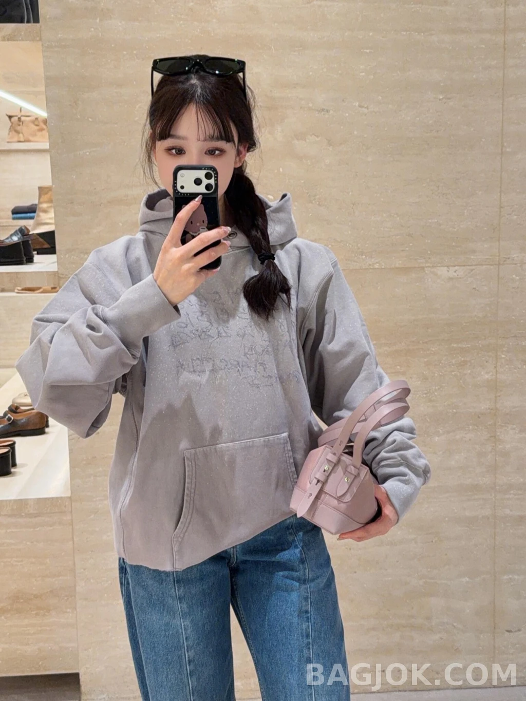 메종 마르지엘라 메종마르지엘라 페인트 스플래터 후드 상세 이미지