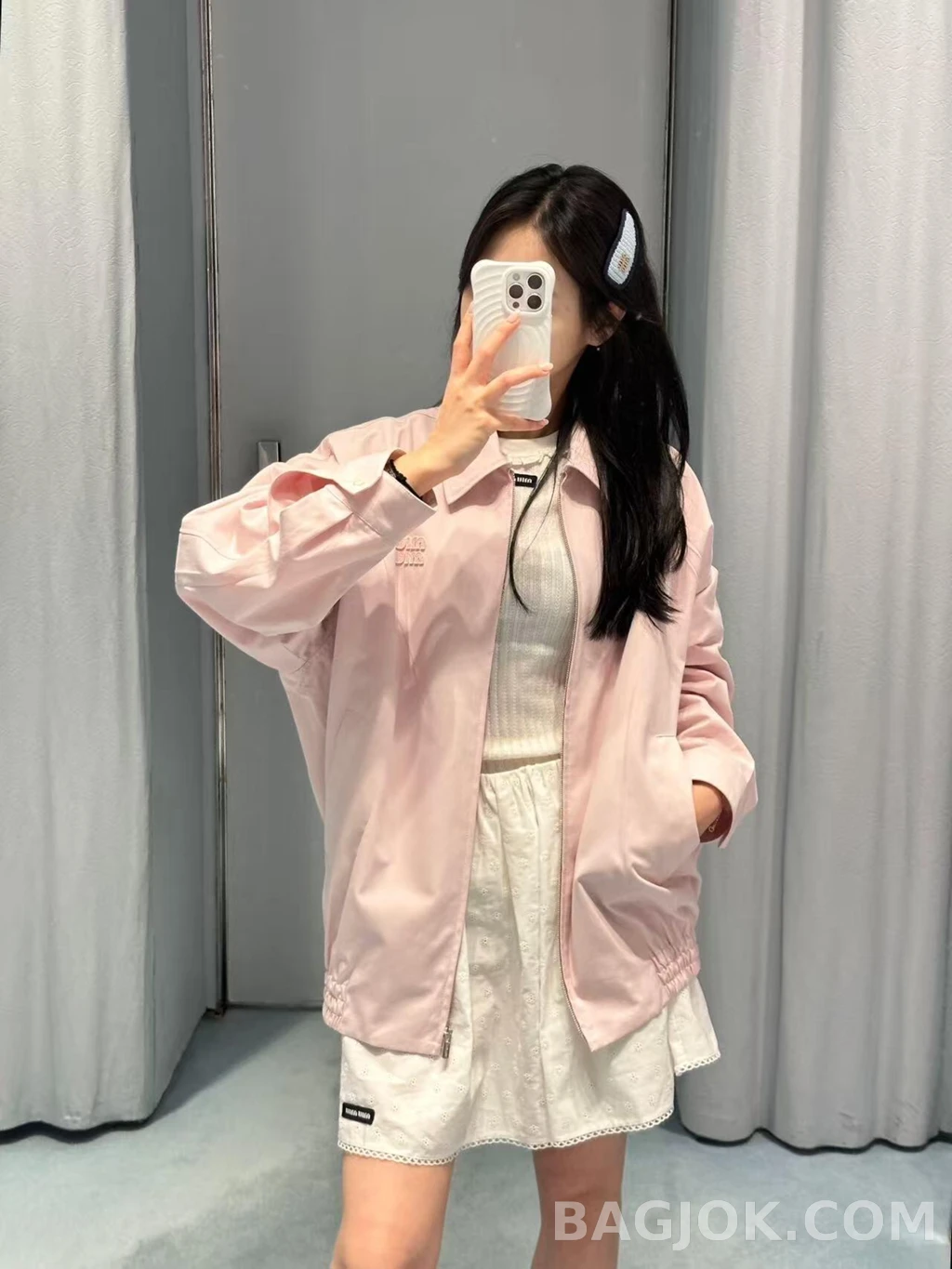 미우미우 미우미우 블루종  상세 이미지