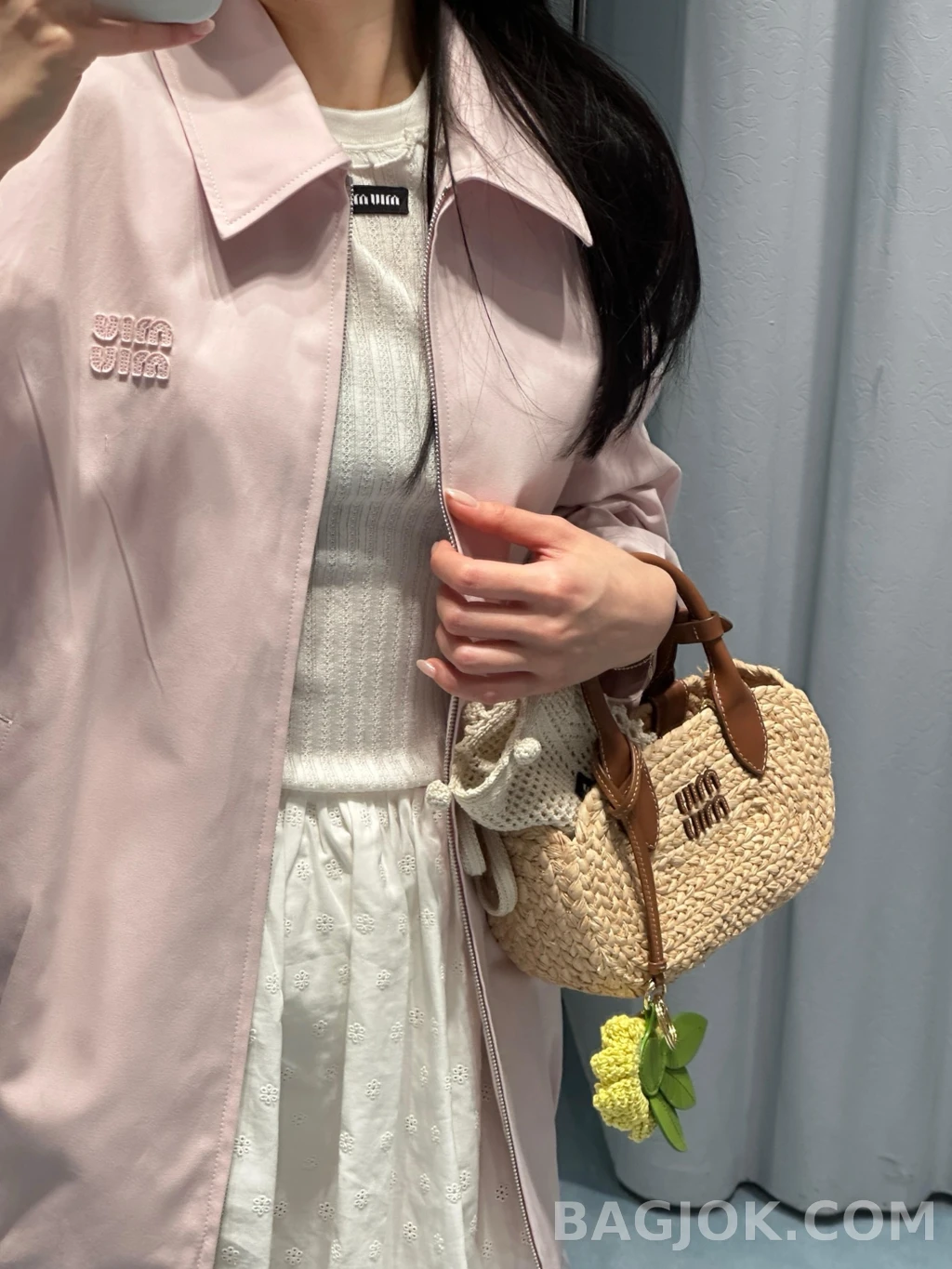 미우미우 미우미우 블루종  상세 이미지
