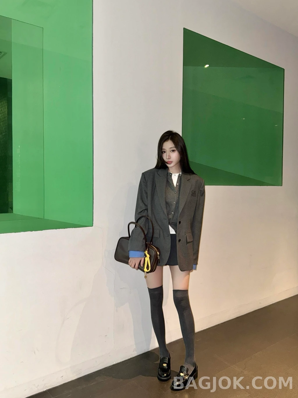 미우미우 미우미우 싱글 블레이저 상세 이미지