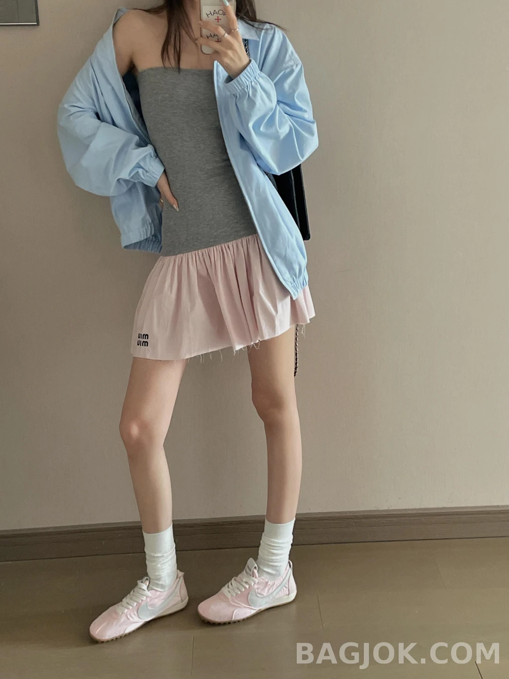 미우미우 미우미우 해링턴 재킷 상세 이미지