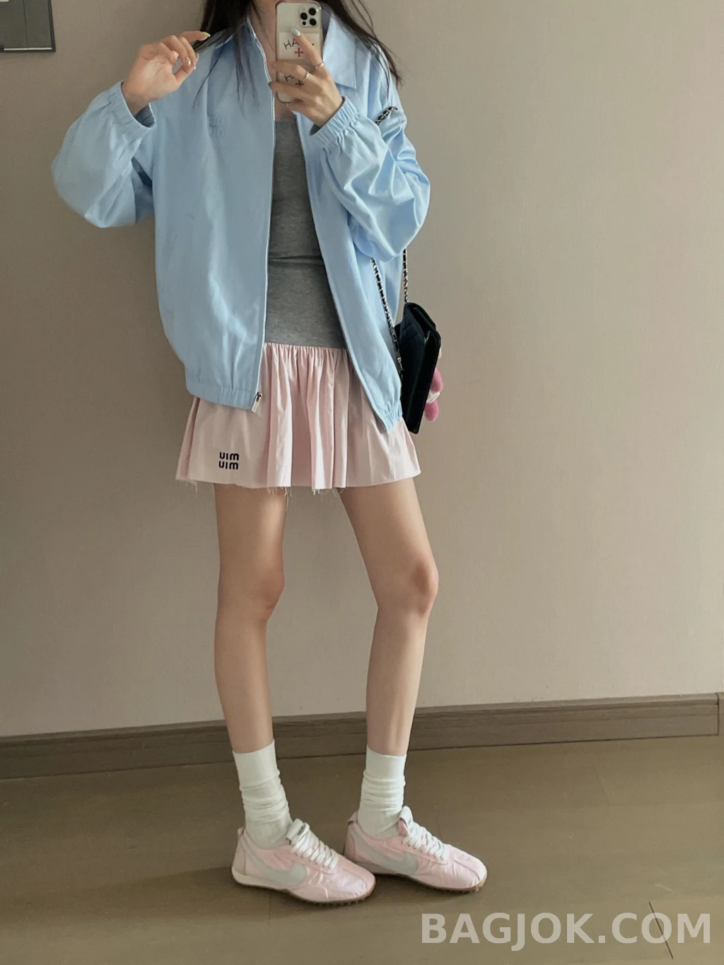미우미우 미우미우 해링턴 재킷 상세 이미지