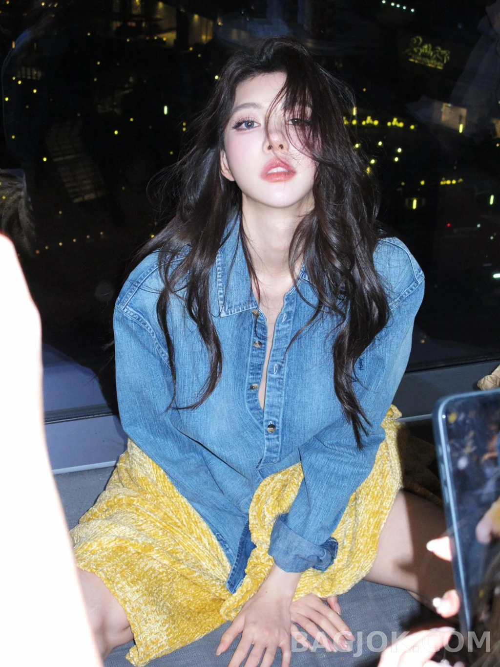 생로랑 생로랑 데님 셔츠 상세 이미지