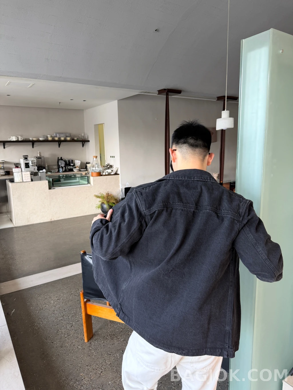 생로랑 생로랑 카상드르 데님 셔츠 상세 이미지
