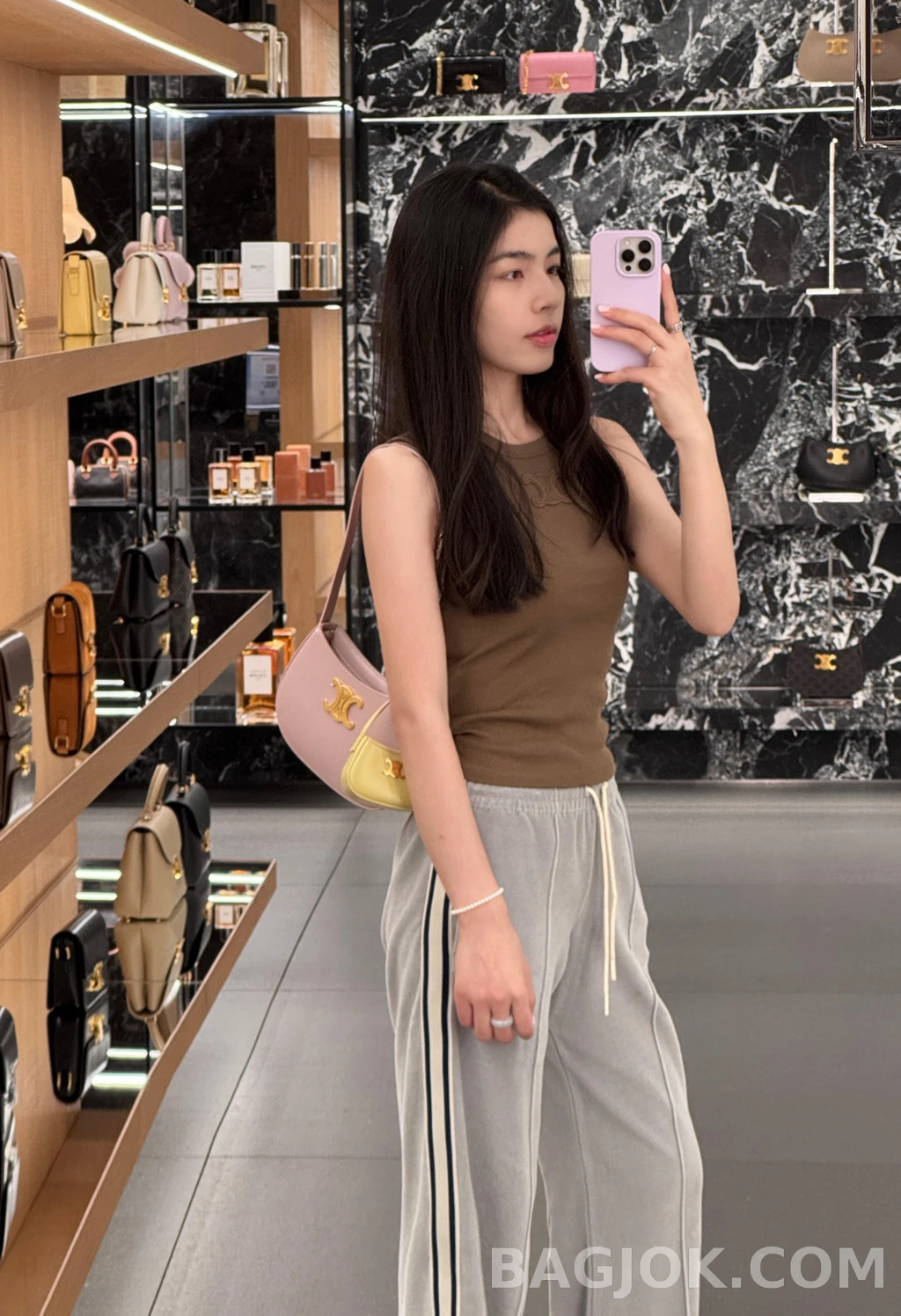 셀린느 셀린느 핀턱 스웻팬츠 상세 이미지