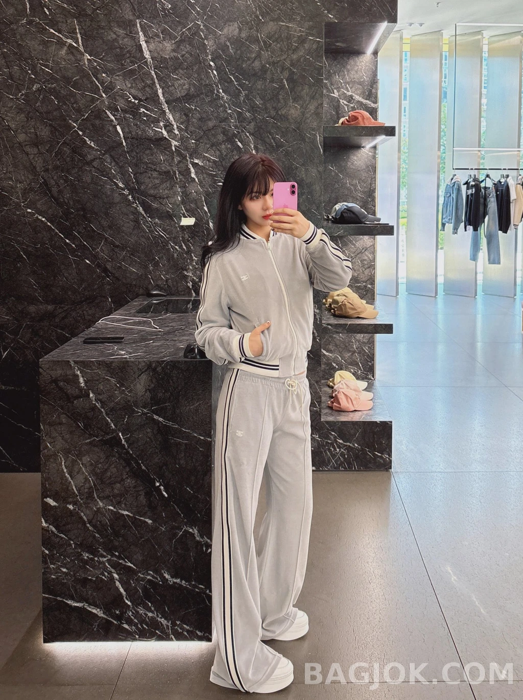 셀린느 셀린느 핀턱 스웻팬츠 상세 이미지
