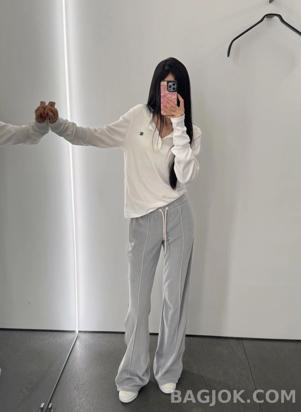 셀린느 셀린느 핀턱 스웻팬츠 상세 이미지