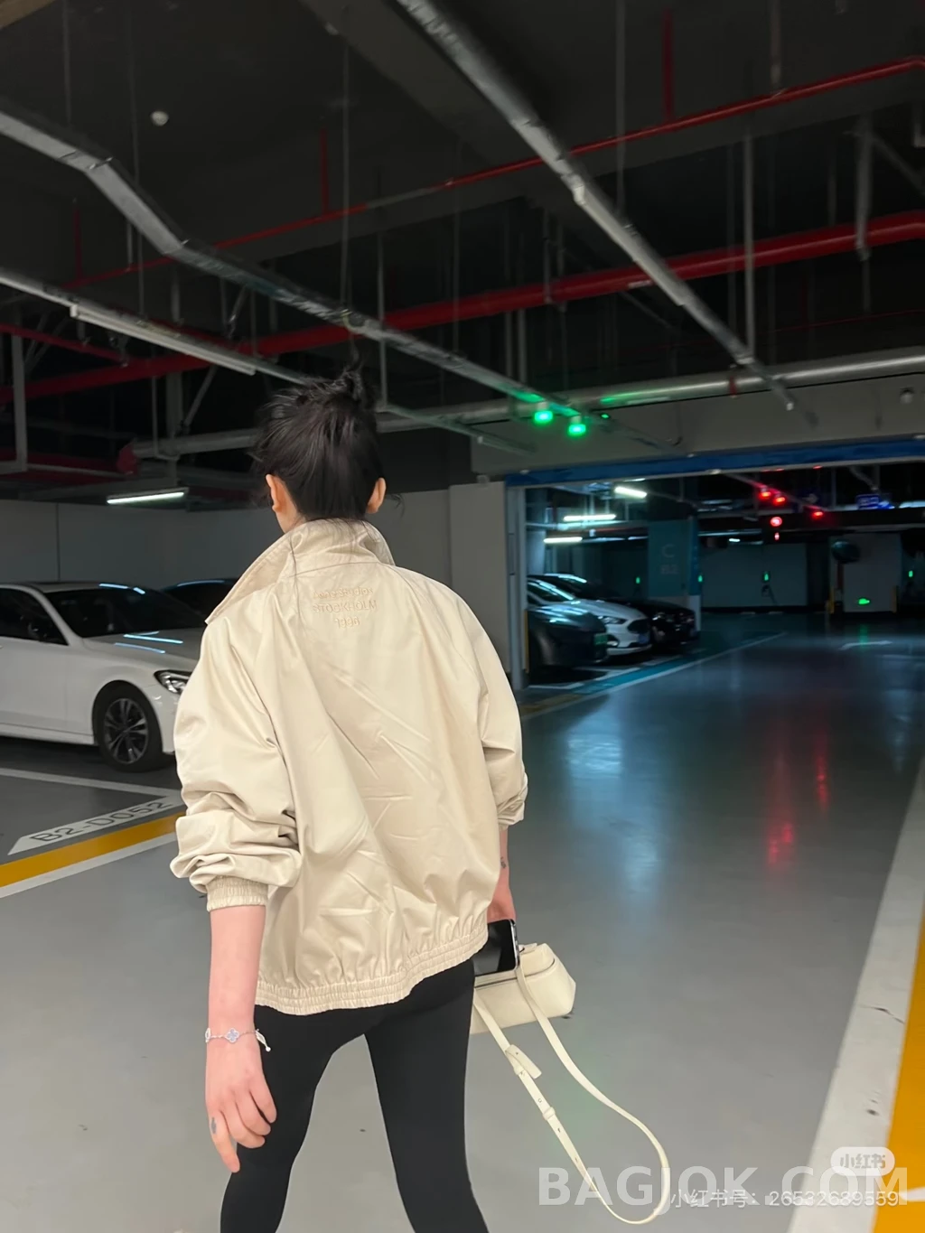 아크네 스튜디오 아크네 스튜디오 배색 카라 블루종 상세 이미지