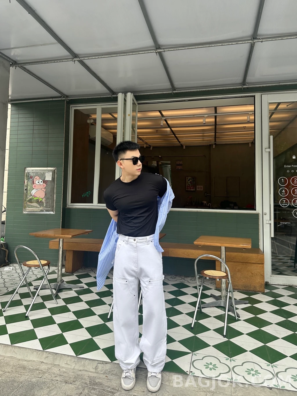 프라다 프라다 워크 팬츠 상세 이미지